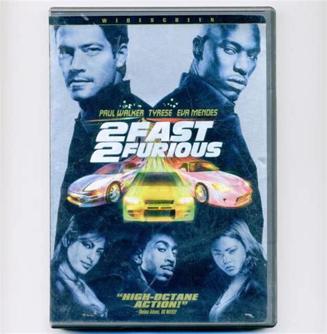 Fast Furious Street Racing Movie DVD Paul Walker Tyrese Eva Mendez EBay