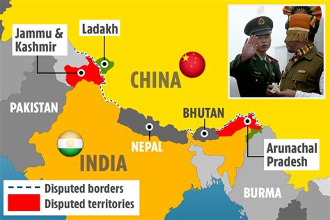 China And India War Fears Escalate As Thousands Of Troops Are Deployed