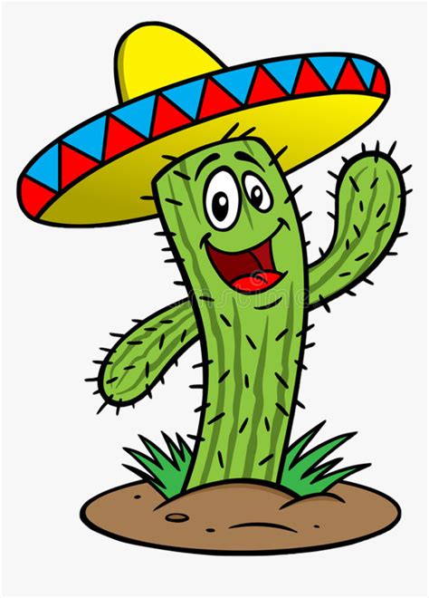 Cactus Greencactus Sombrero Mexicansombrero Gorra Cactus With
