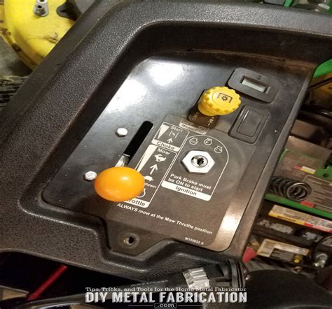 Diy Zero Turn Headlight Installation Guide Diy Metal Fabrication Com