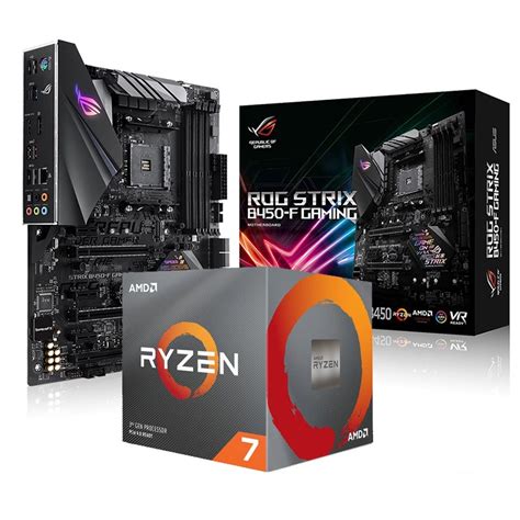 The reasonable price tag is just a bonus. Bundle Deal: AMD Ryzen 7 3700X CPU + ASUS ROG Strix B450-F ...