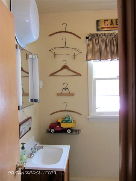 There are other types of peel and stick products available that make bathroom decorating super easy. Decorating a Very Small Bathroom | Organized Clutter
