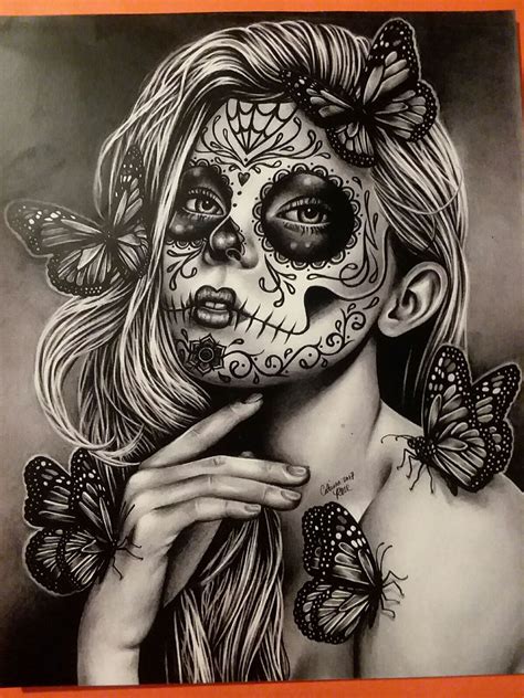 Carissa Rose Art Tribal Tattoos Chicano Art Tattoos Girl Tattoos Mexican Skull Tattoos Sugar