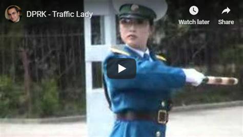 North Korea Pyongyang Traffic Ladies James Mullarkey