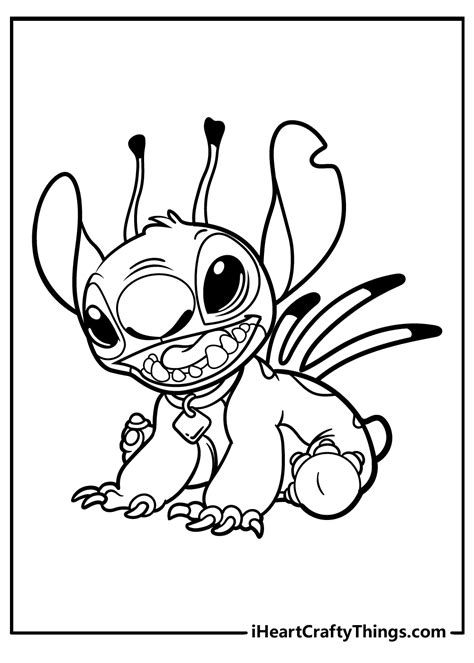 View Cute Stitch Coloring Sheets Crowntrendarea The Best Porn Website