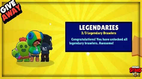 Brawl stars gemming new legendary leon! Unlock All Legendary Brawlers FAST and FREE | HiNDi ...