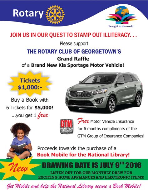 Car Raffle Rotary Club Of Georgetown