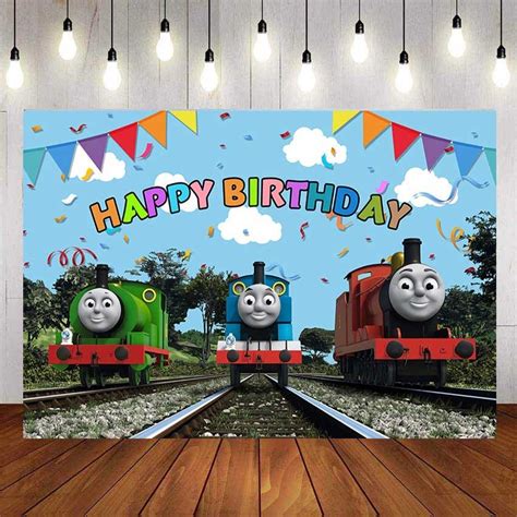 Thomas And Friends Birthday Backdrop Furniture Home Living Home Decor Wall Decor On Carousell