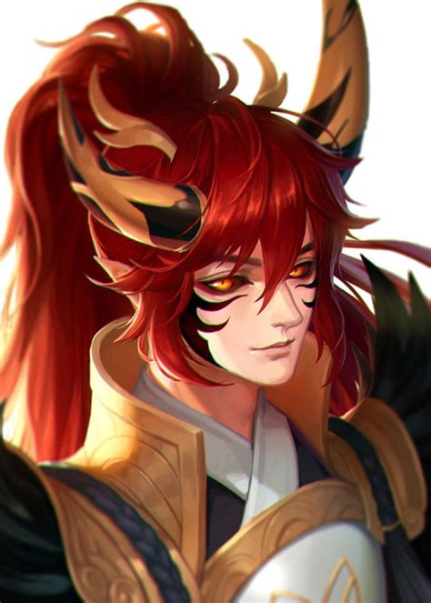Images Of Demon Anime Male Red Hair