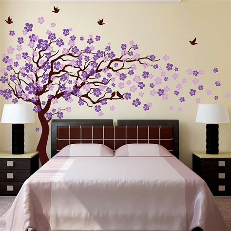 Cherry Blossom Tree Removable Wall Decal Pt 0182 2 Cherry Blossoms