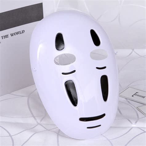 Hbt Faceless Male Mask Spirited Away Mask Anime Style Cartoon Festival