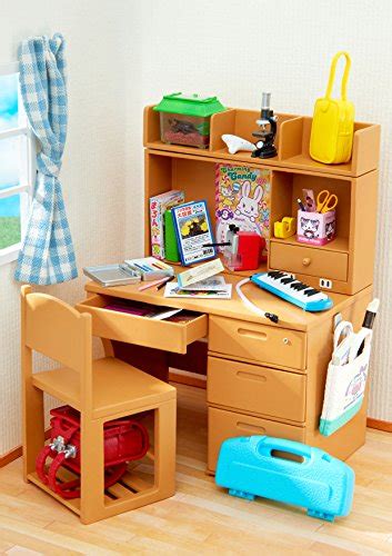 Study table with a big board allows your kids to put magnetic alphabet on it, create different words and discover new words in a fun way. Petit Sample - Benkyoudukue Cute Mini Student Study Desk ...