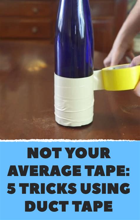 Not Your Average Tape 5 Tricks Using Duct Tape