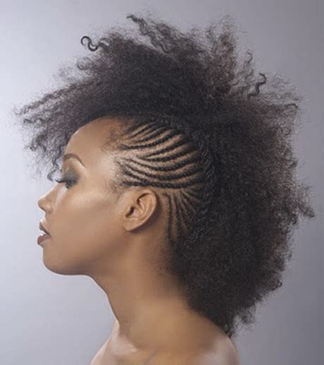 Latest braided mohawk hairstyles and updos. Mohawk braided hairstyles for black women