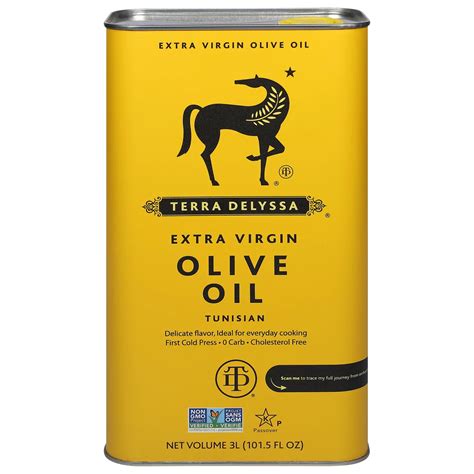 Terra Delyssa Extra Virgin Olive Oil Tin Shop Oils At H E B