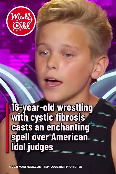 Pin 16 Year Old Wrestling With Cystic Fibrosis Casts An Enchanting