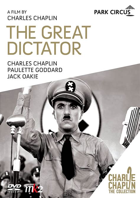 The Great Dictator Dvd 1940 Amazonde Charles Chaplin Paulette