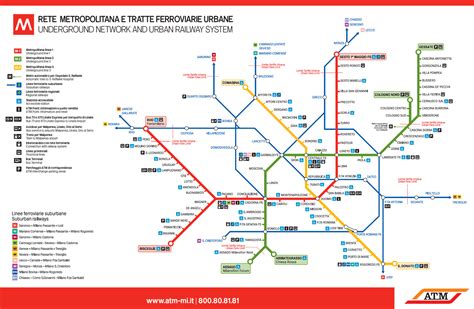 Metrô De Milão Linhas Horários E Preços Do Metrô De Milão