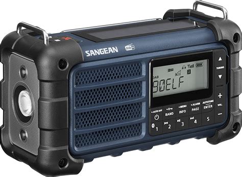Sangean Mmr 99 Emergency Radio Crank Solar Dark Blue With Dabmed Dab Au