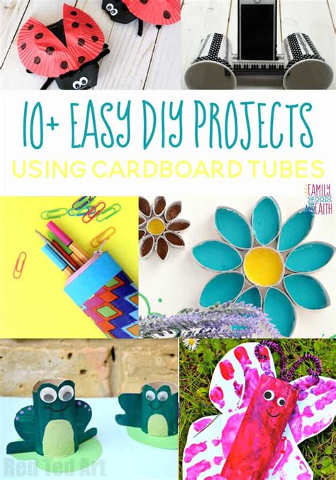 10 Diy Cardboard Tube Ideas For Your Home And Kids