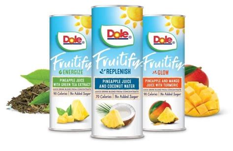 Dole Debuts New Dole Fruitify Juices And Dole Essentials Fruit Bowls
