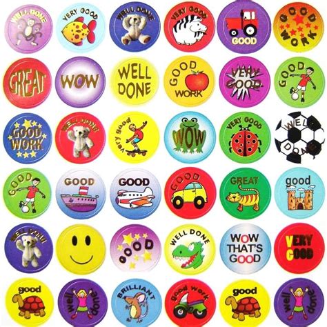 Smiley Face Stickers Childrens Stationery Stickers Smiley Rolls Of