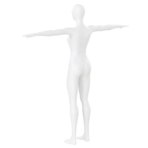 Female Faceless Mannequin In T Pose 259001 3d Model Download 3d Model Female Faceless