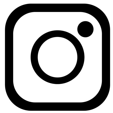 Download Watercolor Instagram Icon Png Instagram Logo White On Black