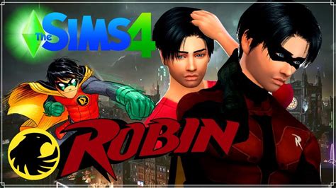 The Sims 4 Create A Sim Tim Drake Red Robin Youtube