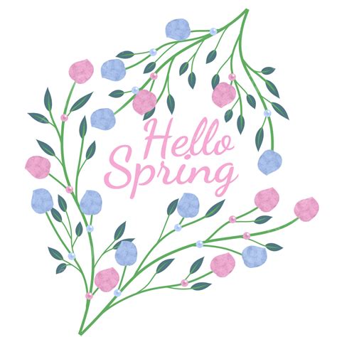 Hello Spring Hd Transparent Beautiful Hello Spring Hello Spring