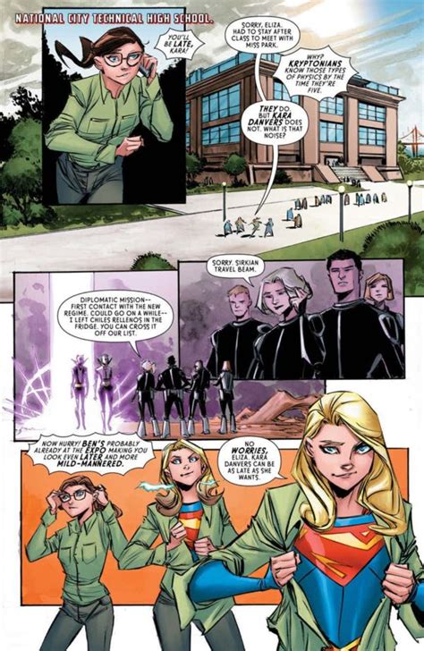 review supergirl 9 comiconverse