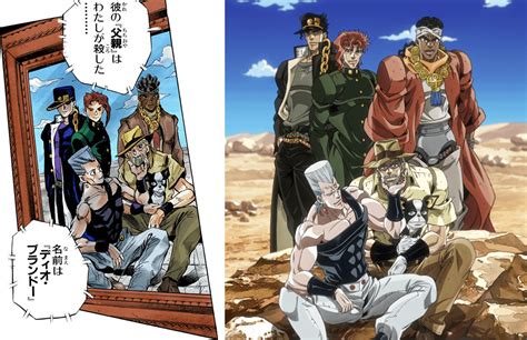 The Iconic Stardust Crusaders Group Photo Didnt Existed Until Part 5