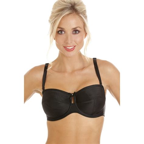 Black Strapless Multiway Non Padded Underwired Bra