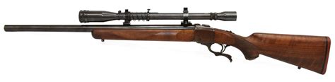 Sold Price Ruger No 1 Heavy Barrel Rifle And Unertl 10x Scope May 6