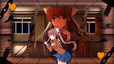 Animated Monika Wallpaper Posted By Michelle Anderson