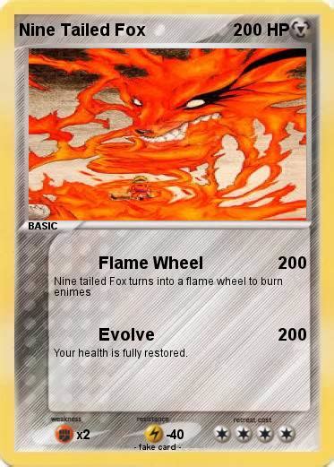 Pokémon Nine Tailed Fox 113 113 Flame Wheel My Pokemon Card