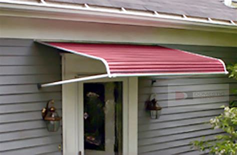 72 Aluminum Door Canopy Out Swinging Door Awning 48p Ebay