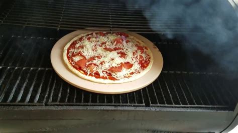 Quick And Easy Pizza On A Pellet Grill The Backyard Griller Youtube