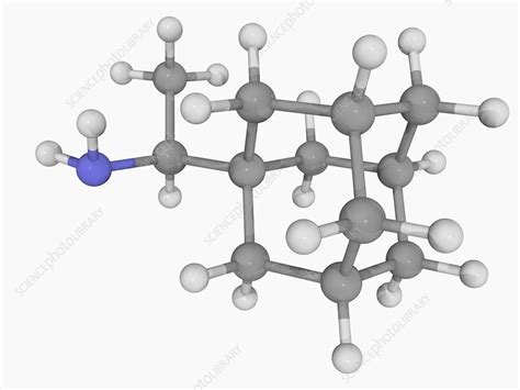 Rimantadine Drug Molecule Stock Image F0046616 Science Photo Library