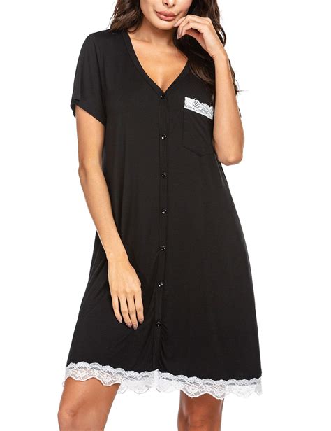 Ekouaer Womens Button Down Nightgown Pajamas Dress Women Product Review