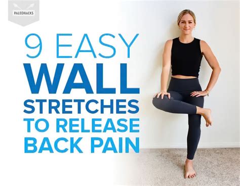 9 Easy Wall Stretches To Release Back Pain Fitness And Mobility