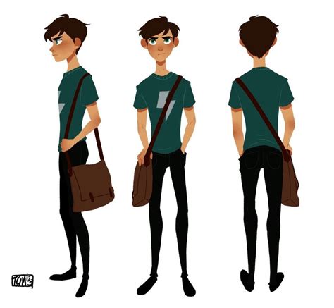 Male Reference Character Design Male Character Design Animation