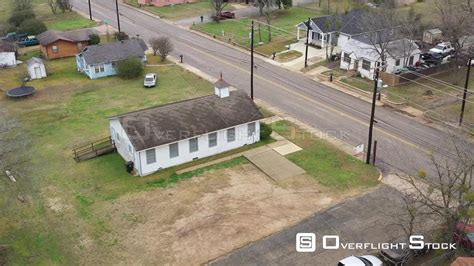 Overflightstock™ Small Church In A Poor Neighborhood Bryan Texas