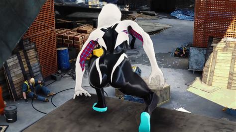 Spider Man Remastered Thicc Lady Spider Gwen Latex V2 MOD YouTube