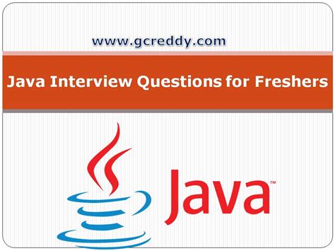 Java Interview Questions For Freshers Software Testing