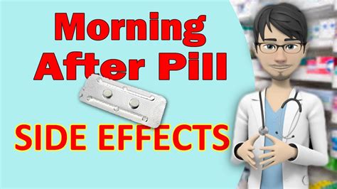 Morning After Pill Side Effects Youtube