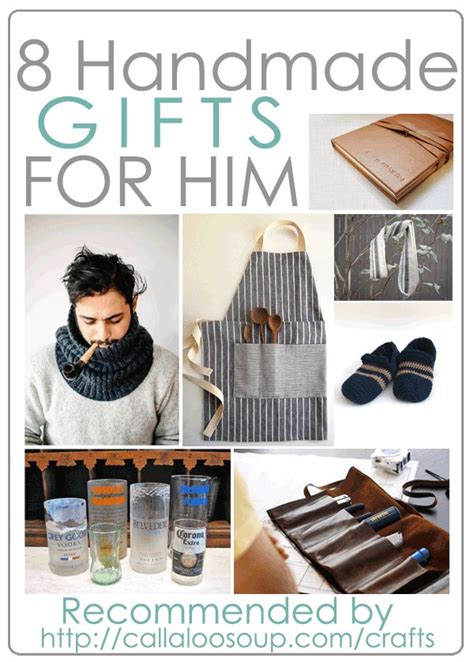 Anniversary gifts for him diy handmade. 8 DIY Gifts for Him as Recommended by Callaloo Soup (With ...