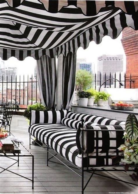 Maybe you would like to learn more about one of these? Black and white patio #decor | Backyard | Pinterest ...