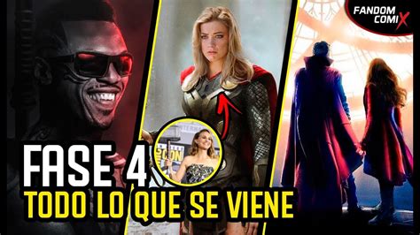 Todas las nuevas noticias de la fase 4 del mcu. ¡FASE 4 del UCM! Todas las revelaciones - YouTube