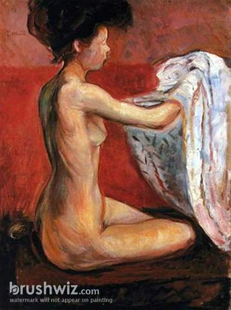 Paris Nude By Edvard Munch Oil Painting Reproduction